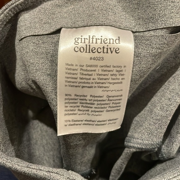 Girlfriend Collective High-Rise Bike Short - Picture 4 of 6